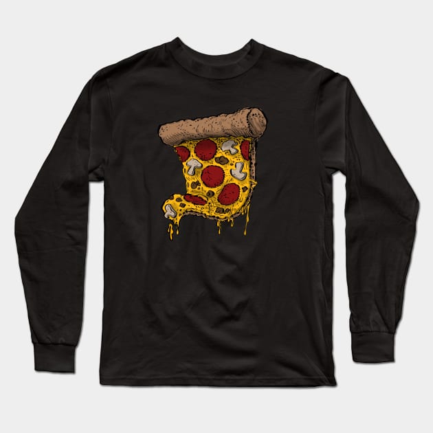 Home Slice Long Sleeve T-Shirt by Lambdog comics!